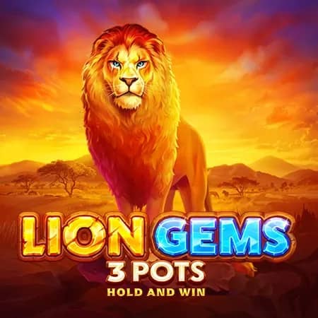 Lion Gems 3 Pots: Hold and Win