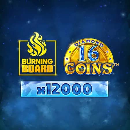 16 Coins: Diamond Burning Board Scratchcard