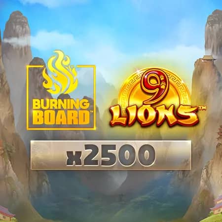 9 Lions: Burning Board Scratchcard