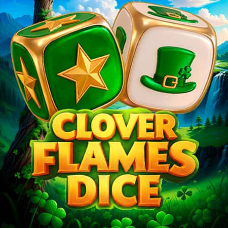 Clover Flames Dice