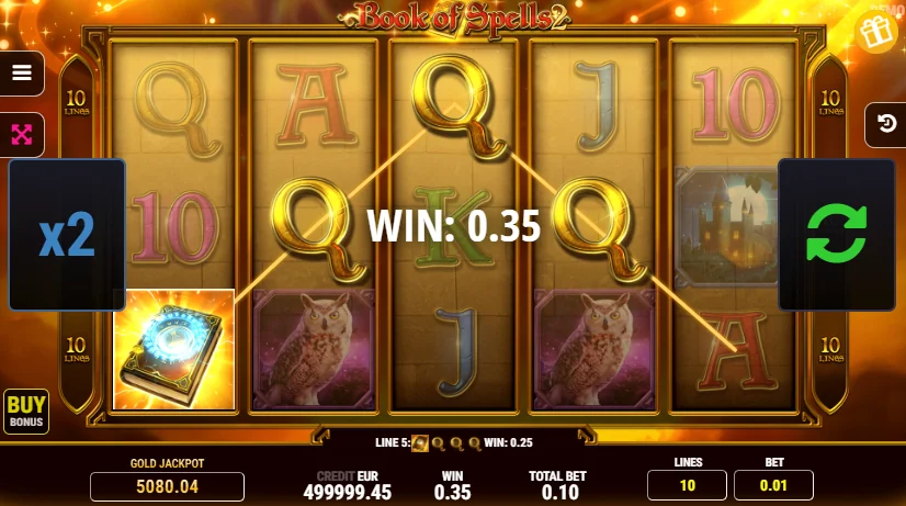 Book of Spells 2 slot game