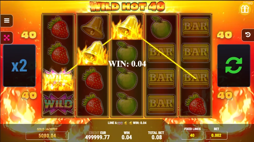 Wild Hot 40 slot game
