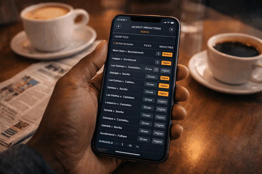 Jackpot Predictions Today in Kenya