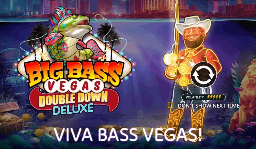 Big Bass Vegas Double Down Deluxe slot game screenshot