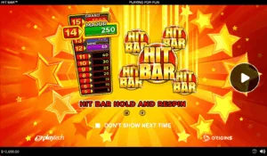 Hit Bar Slot Demo — Honest Review, RTP & Volatility