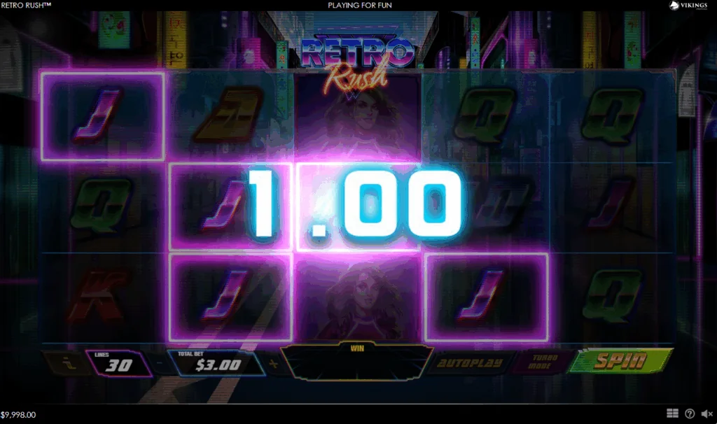 Retro Rush slot game