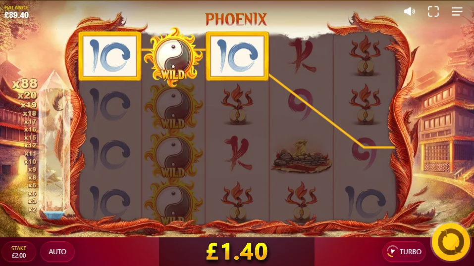 Phoenix slot game