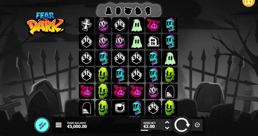 Fear the Dark slot game screenshot