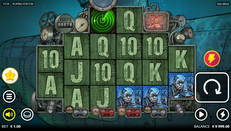 Das xBoot slot game screenshot