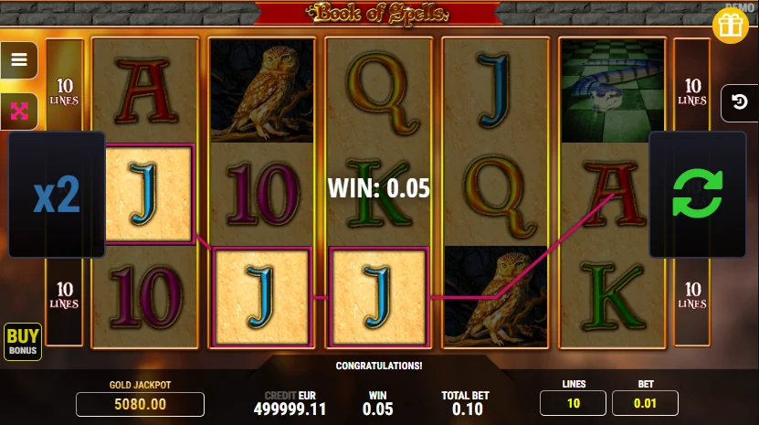 Book Of Spells slot game