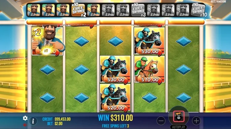 Big Bass Return to the Races demo gameplay how to play