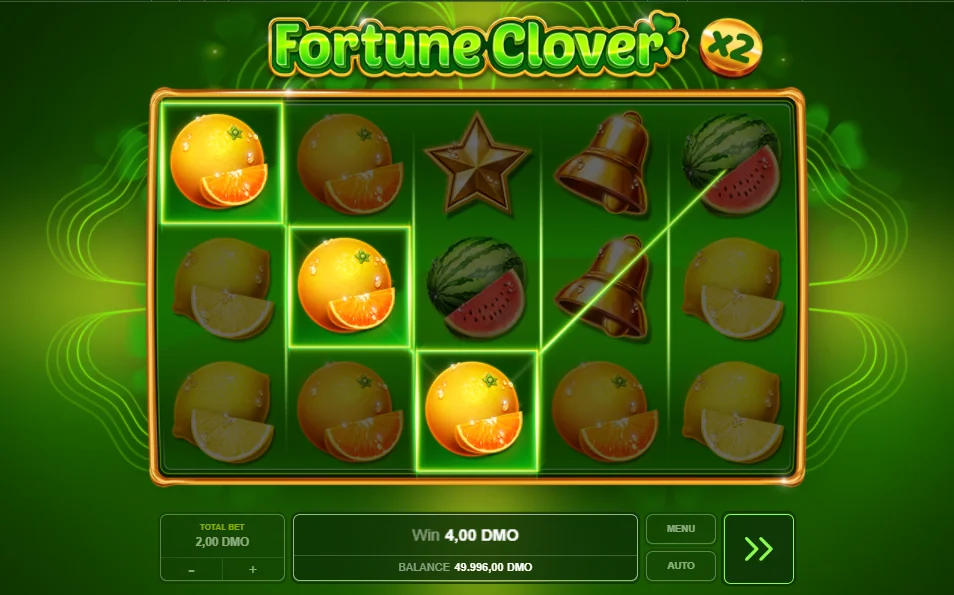 Fortune Clover x2 slot game screenshot