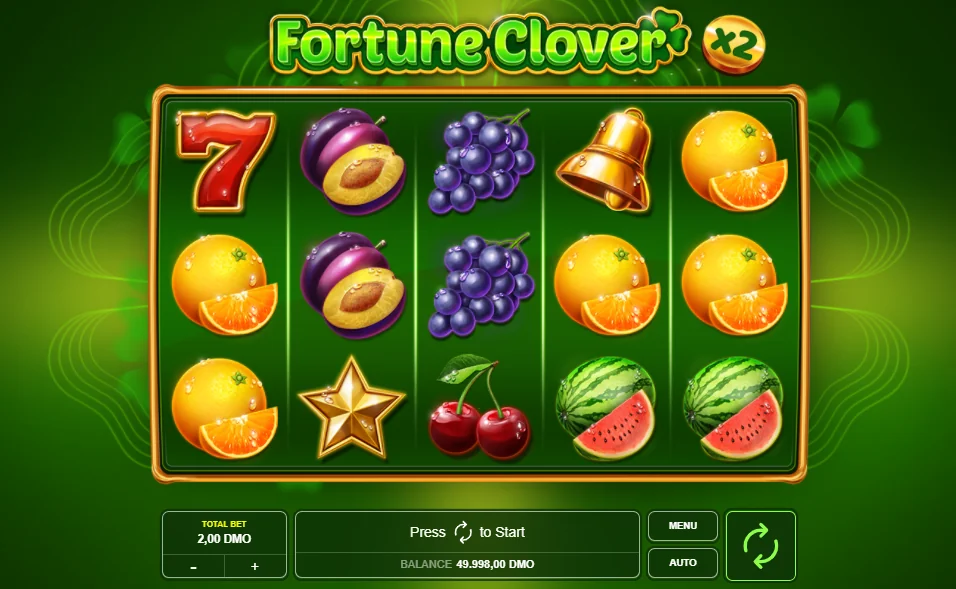 Fortune Clover x2 demo gameplay how to play