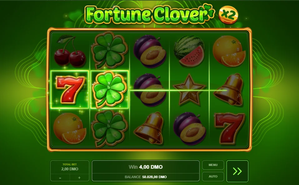 Fortune Clover x2 slot features and rtp