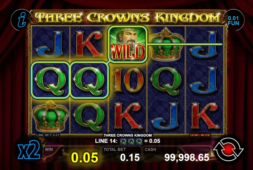 Three Crowns Kingdom demo gameplay how to play