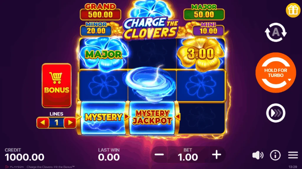 Charge the Clovers: Hit the Bonus demo gameplay