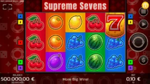 Supreme Sevens Slot Demo — Honest Review, RTP & Volatility