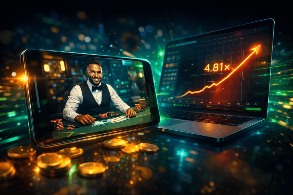 Live Casino & Trending Games