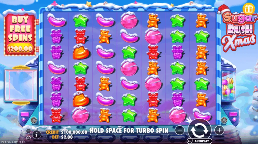 Sugar Rush Xmas demo gameplay