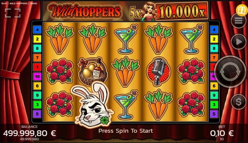 Wild Hoppers demo gameplay how to play