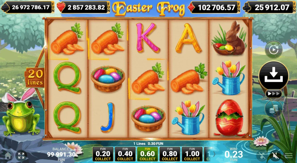 Easter Frog demo gameplay how to play