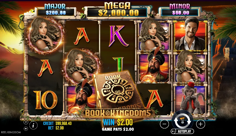 Book of Kingdom slot game