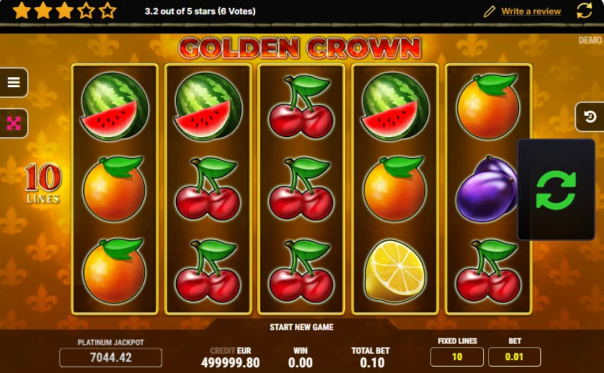 Golden Crown slot game