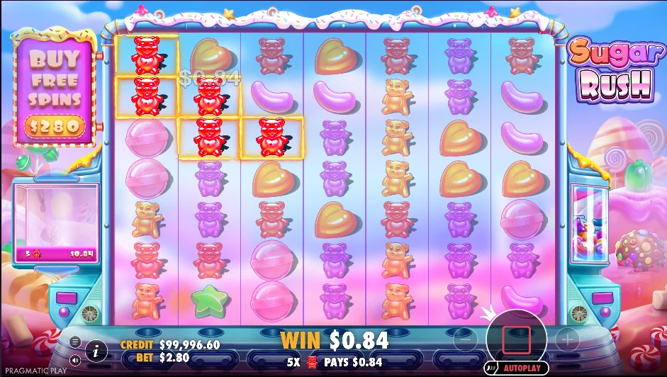 Sugar Rush slot game