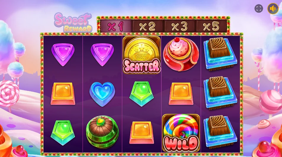 Sweet Reward slot game screenshot