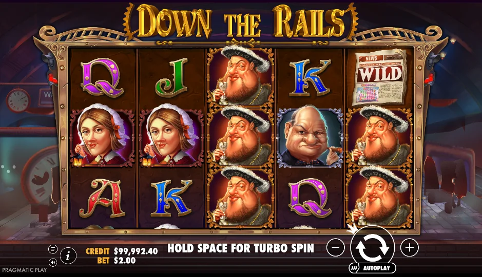 Down the Rails slot game
