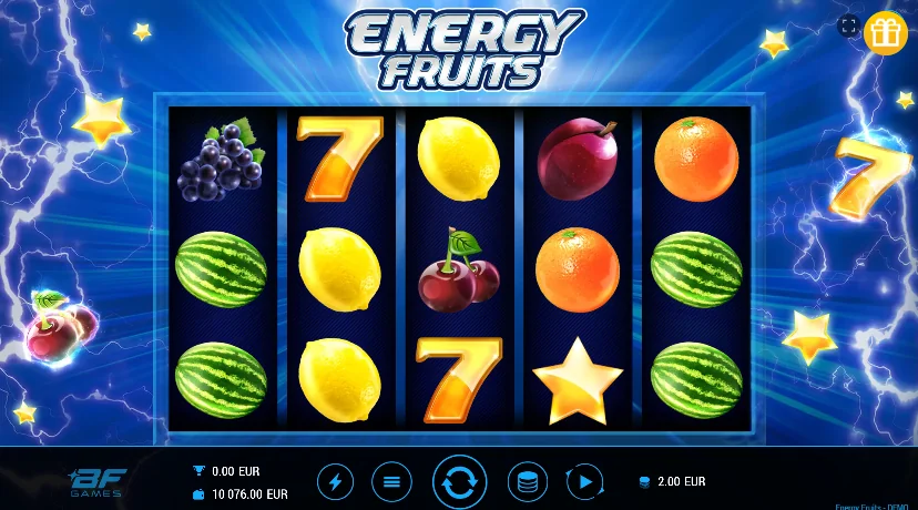 Energy Fruits slot game