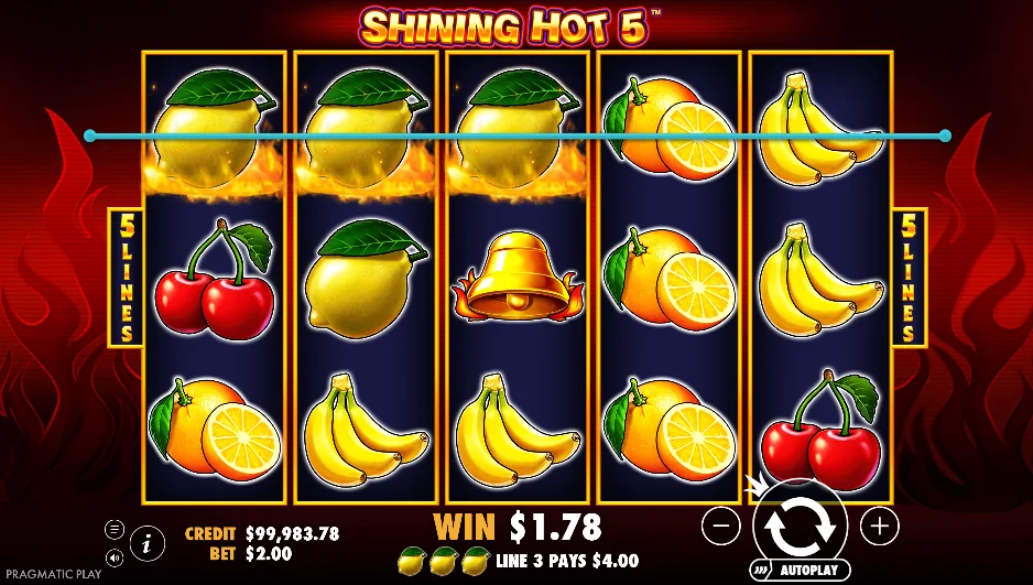 Shining Hot 5 demo gameplay how to play