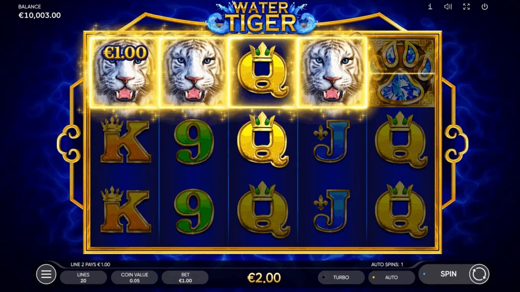 Water Tiger demo gameplay how to play