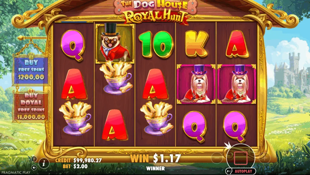 The Dog House – Royal Hunt demo gameplay