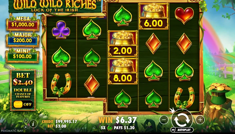 Wild Wild Riches slot game