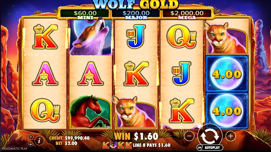 Wolf Gold slot game