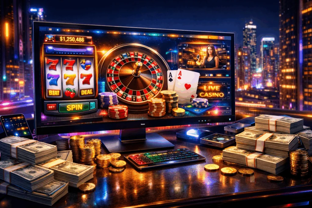 Deposits and withdrawals for real money