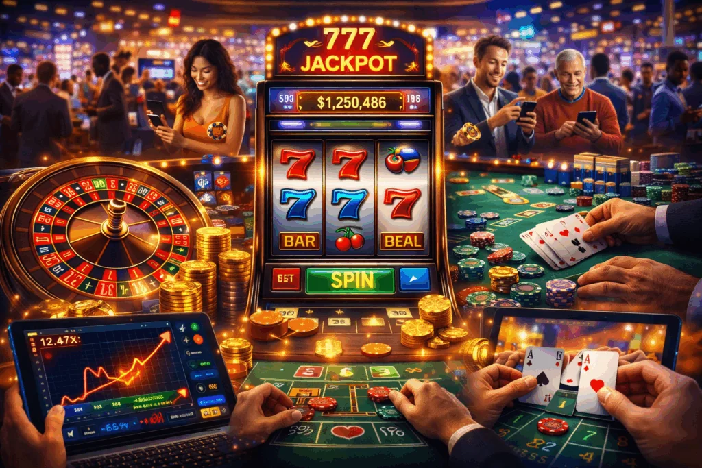 Live dealer real casino games