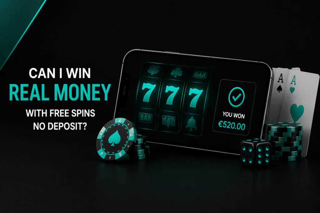 Can I win real money with free spins no deposit?