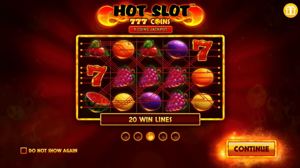 777 Coins game screenshot