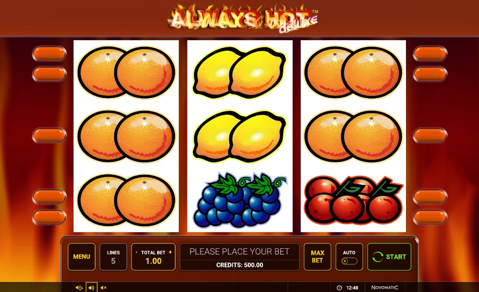 Always Hot slot game screenshot