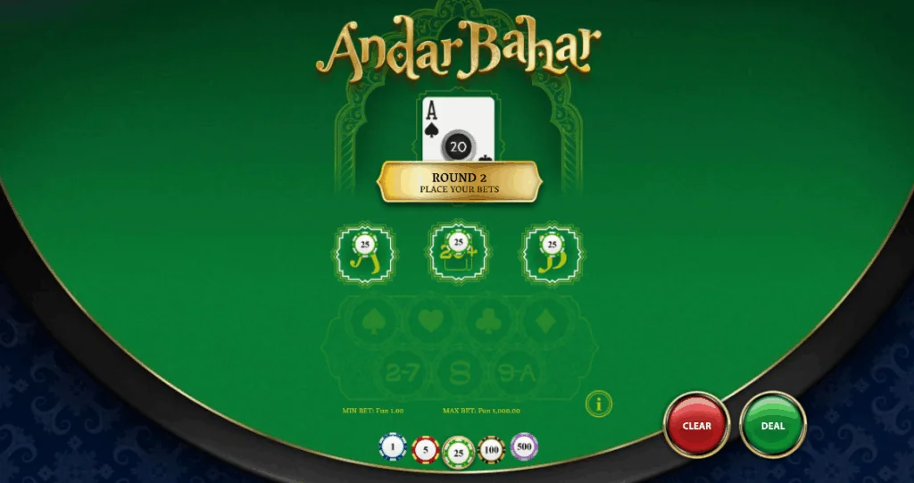 Andar Bahar slot game