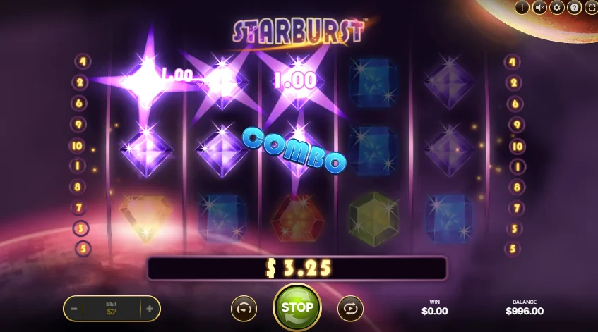 Starburst demo gameplay how to play