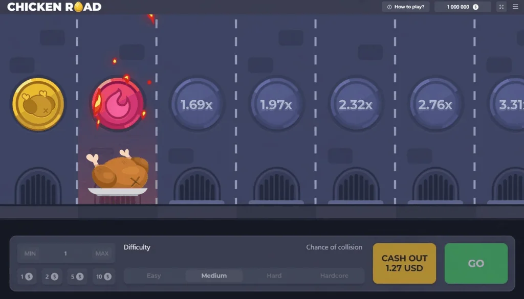 Chicken Road gameplay