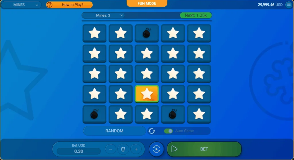 Mines demo gameplay