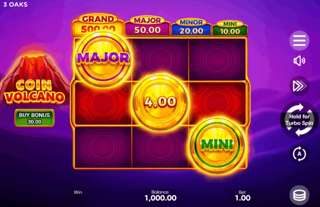 Coin Volcano demo gameplay