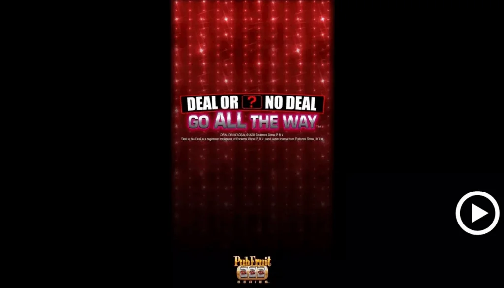 Deal or No Deal game screenshot