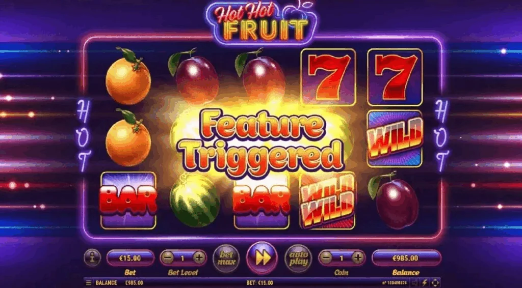 Hot Hot Fruit features and rtp