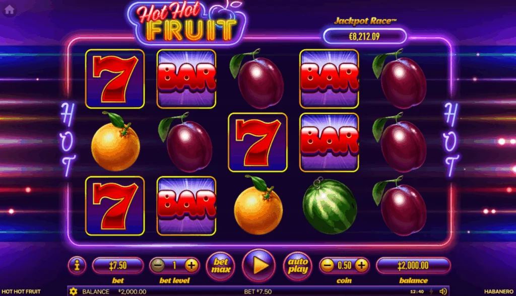 Hot Hot Fruit game screenshot