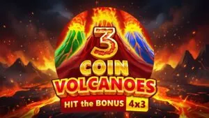 3 Coin Volcanoes Slot Review by 3 Oaks Gaming – RTP & Demo
